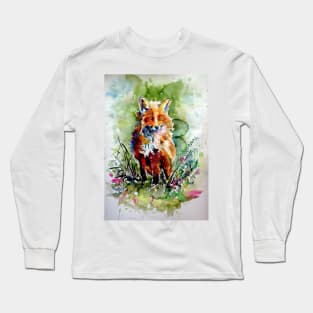 Red fox Long Sleeve T-Shirt
